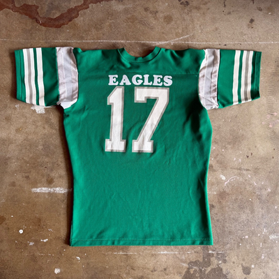 70s - 80s VINTAGE PHILADELPHIA EAGLES FOOTBALL JERSEY T-SHIRT MEN