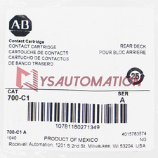 Genuine New Factory Sealed 700-C1 Allen Bradley Contact Cartridge 700C1
