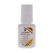 Cuccio Self Activating Brush-On Glue Resin 0.21 oz (6 gm) NEW