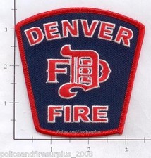 Colorado - Denver CO Fire Dept Patch