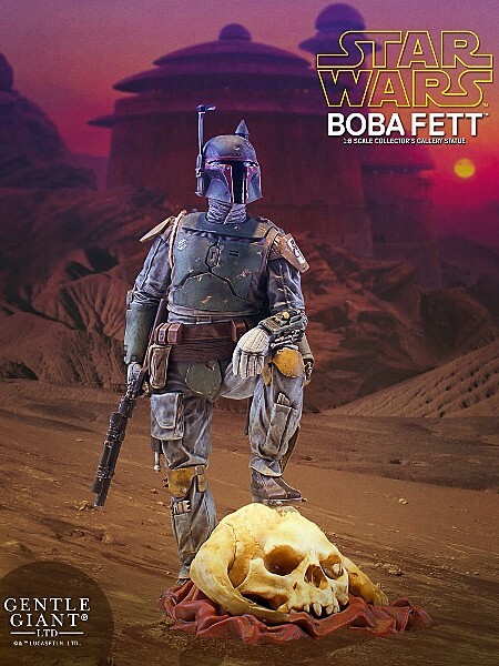 Gentle Giant Star Wars Boba Fett Collectors Gallery Statue Brand