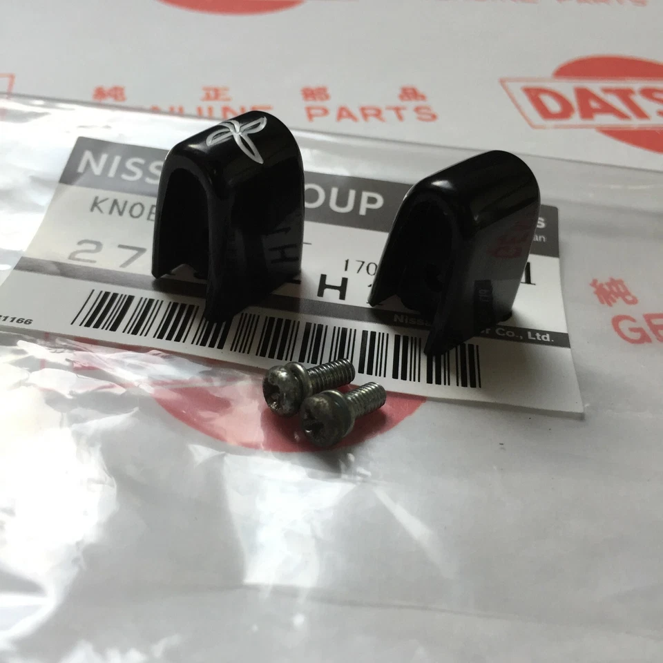 Perilla de palanca de control de calefacción DATSUN 1200 Ute (se adapta a camión NISSAN B110 B120 Sunny) Foto 3 de 4