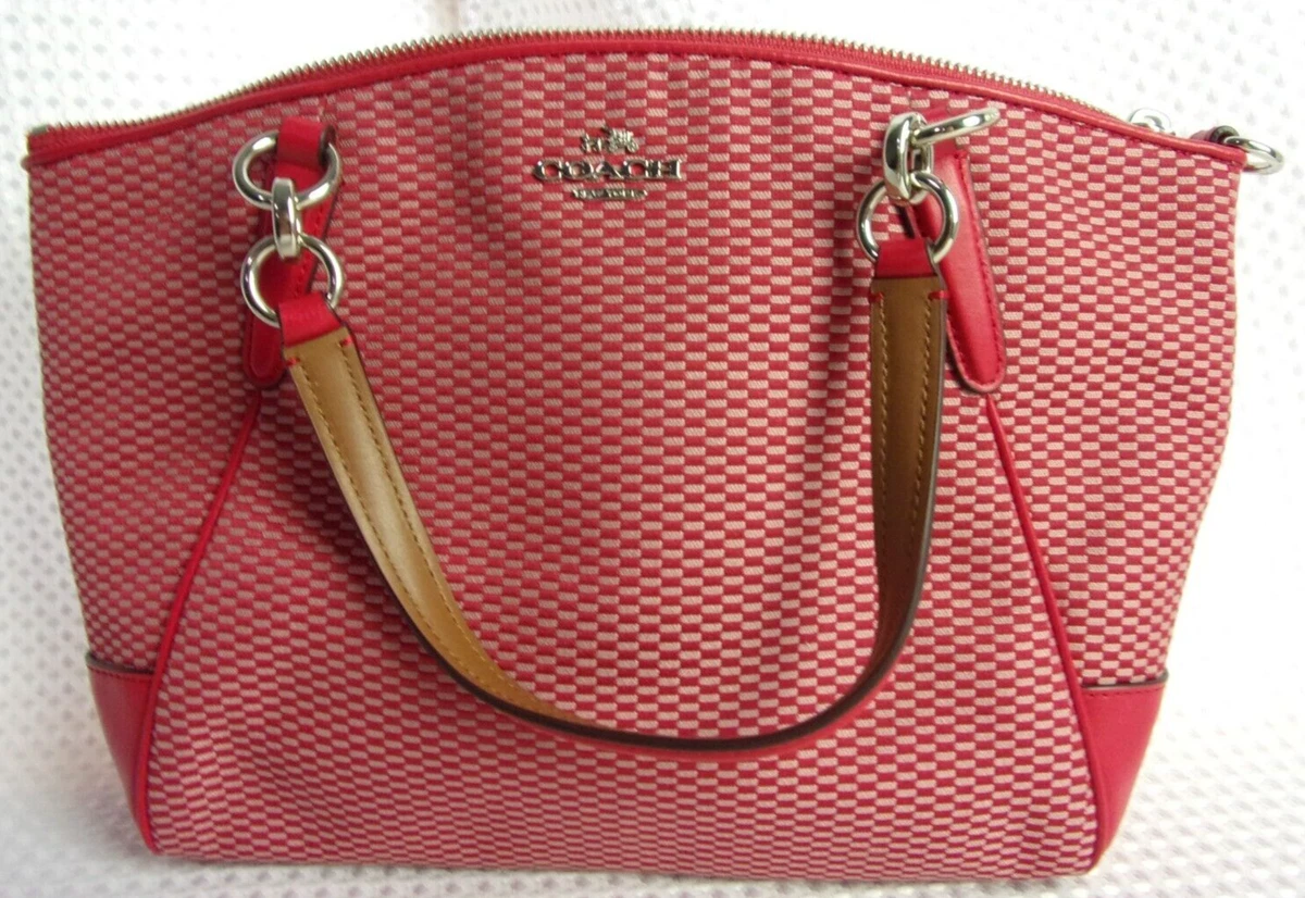 Coach Pink Leather Small Kelsey Satchel Coach