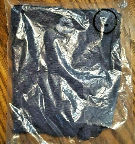 Rhonda Shear Charcoal Gray Dot Lace Pin Up Pantie Boyshorts New In Package
