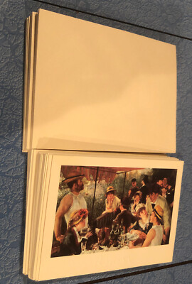 Cartes à Notes Vierges Aberrant Art "Luncheon Of The Cappuccino Party" - C653, Humour Starbucks