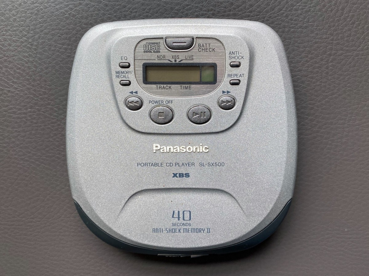 🔥 Panasonic CD Player SL-SX 500 - Anti Shock Memory II - Working