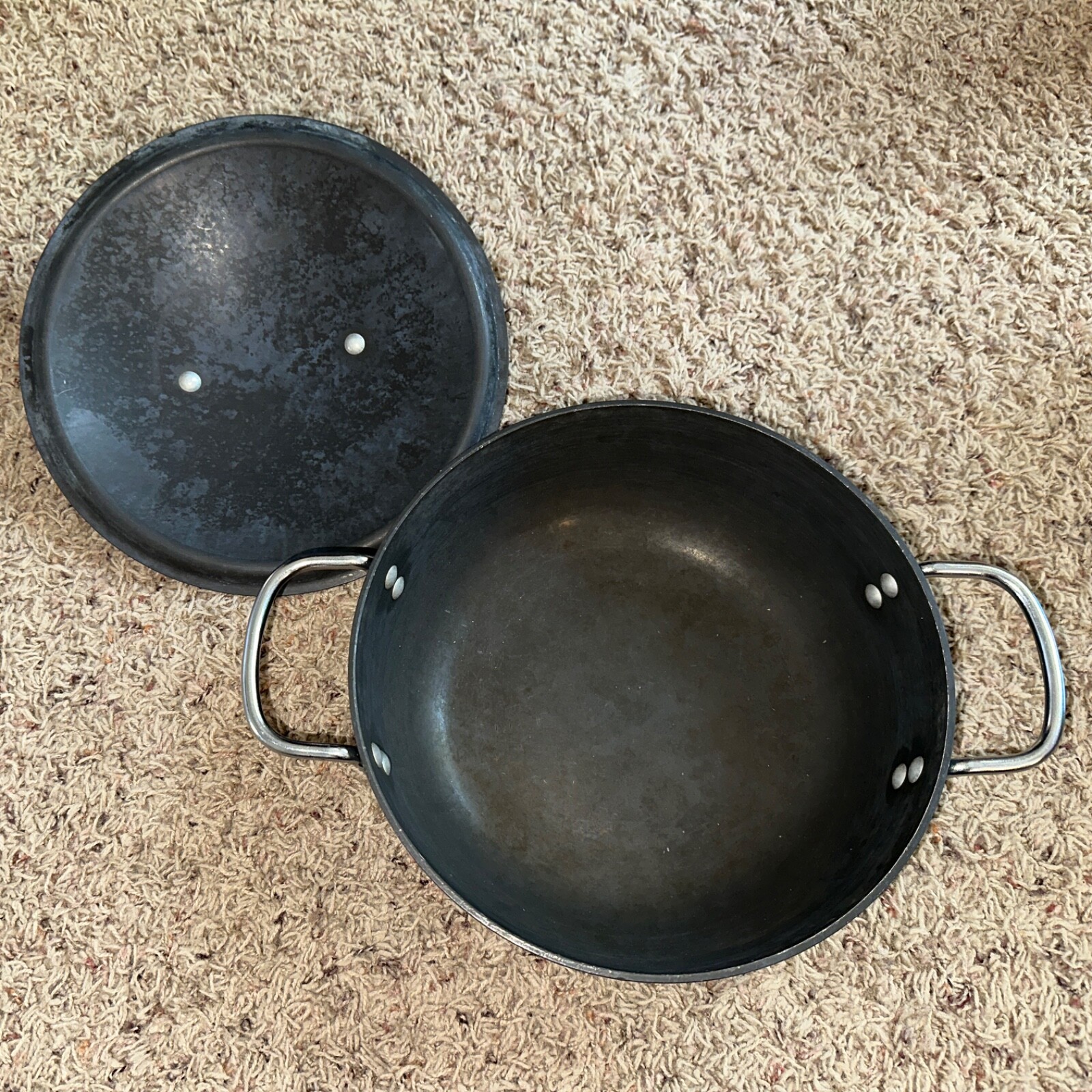 CALPHALON 141  4QT  Commercial Hard ANODIZED ALUMINUM PAN