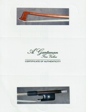 A very fine French certified violin bow by Marie Louis Piernot, ca. 1925.