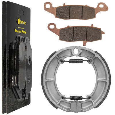 Front Brake Pads Rear Brake Shoes for Kawasaki Vulcan 800 Classic VN800B 1996-05