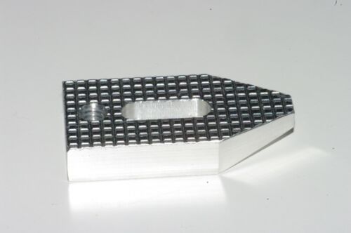 SQUARE ROUGH CUT ! 1/4 20, 1 INCH "WIDE BODY" ALUMINUM CLAMP SET OF FOUR ! - Picture 2 of 12