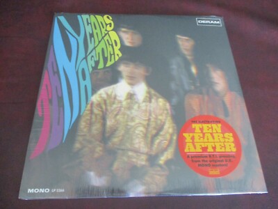 TEN YEARS AFTER VERIFIED S/T MONO PREMIUM RTI PRESSED UK MASTERS  BLACK VINYL LP