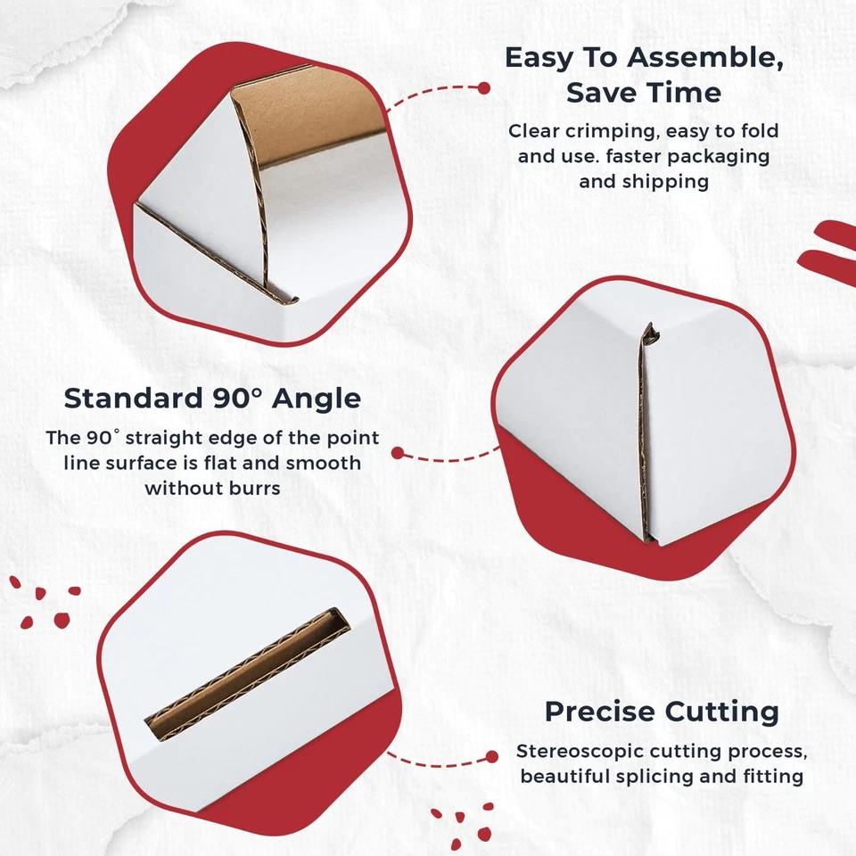 White Corrugated Shipping Mailer Packing Box Boxes 6x4x2 6x4x3 6x4x4 50 100 200 - Image 4 of 4