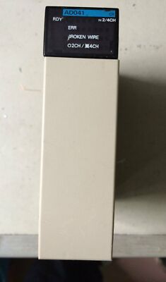 Used Omron PLC A/D Unit CQM1-AD041 CQM1AD041 Tested good condition