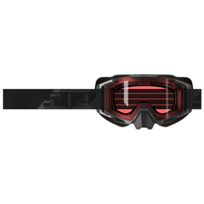 509 Snowmobile Sinister XL7 Fuzion Flow Goggle - Black with Light Rose