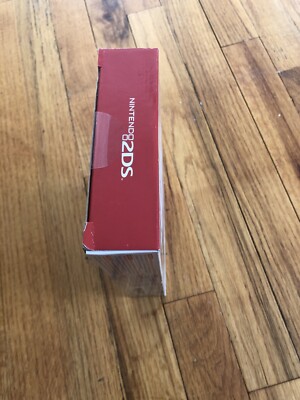 Nintendo 2DS-Crimson Red w/Mario Kart 7 Brand New Factory Sealed