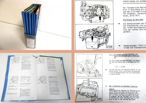 6x Reparaturleitfaden Audi 100 C4 01A Allrad Automatisches Getriebe 097 01K 01F