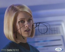 Alice Eve Star Trek Autographed Signed 8x10 Photo ACOA