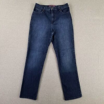 Gloria Vanderbilt Size 10 Amanda Jeans Stretch Dark Wash