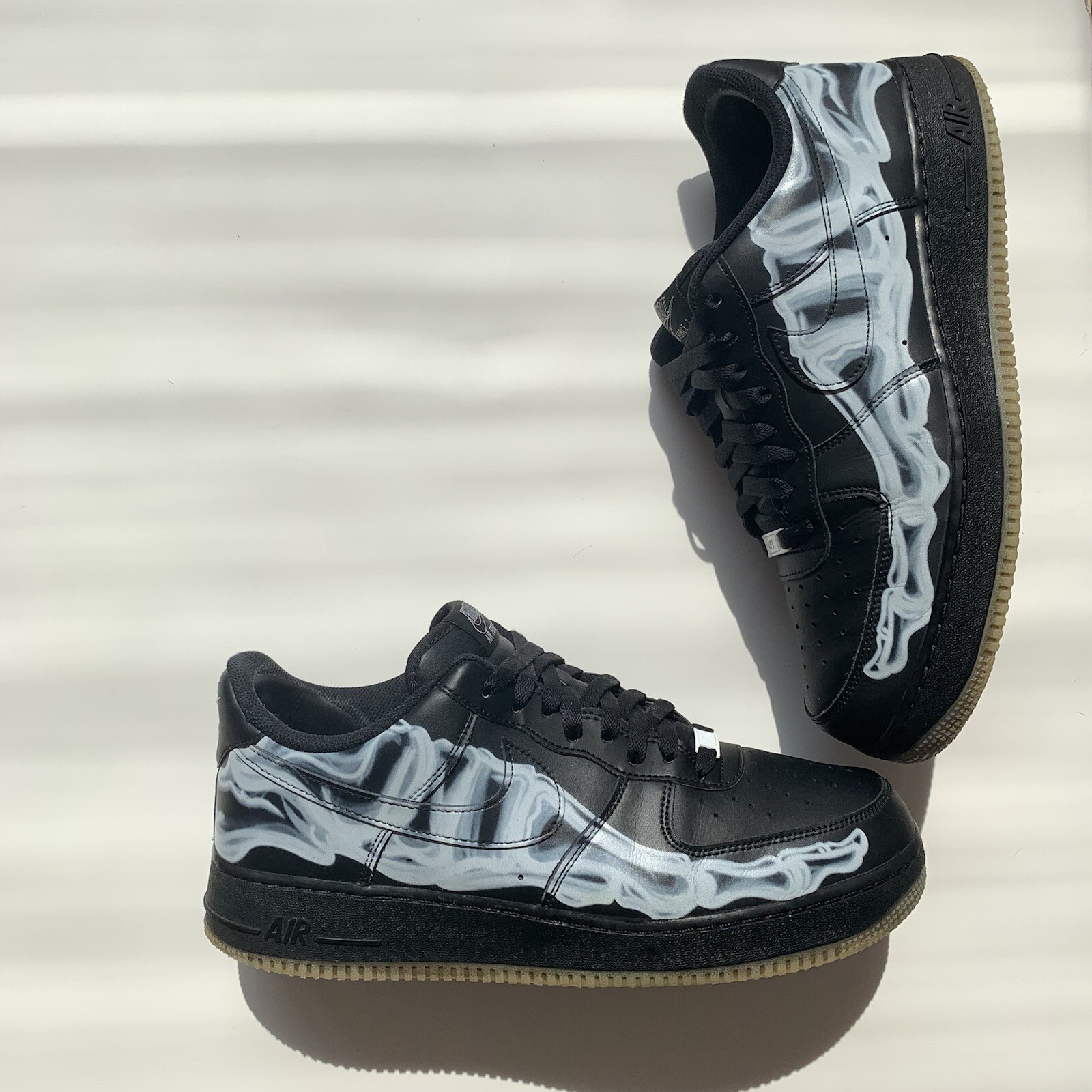 Size 12 - Nike Air Force 1 '07 QS Black 