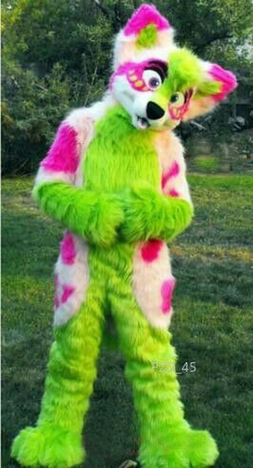 Halloween Piel Husky Fox Muñeca Mascota Disfraz Conjunto FALDA NUEVO Foto 2 de 3