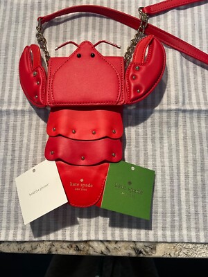 kate spade new york Shore Thing Lobster Crossbody Bag - Picnic Red