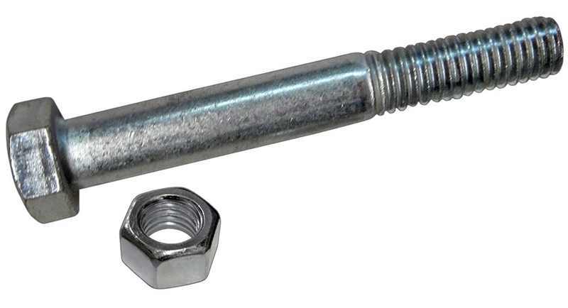 Quantity (5) 1/2" x 3-1/2" Grade 2 Hex Shear Bolts Brush Hog, Rotary Cutter