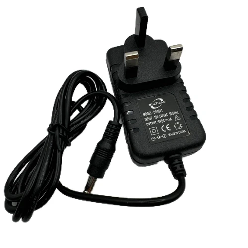 6V 1000mA Power Supply Adapter, AC 100-240V to DC 6V 1A 6W Switching Wall plug - Picture 1 of 4