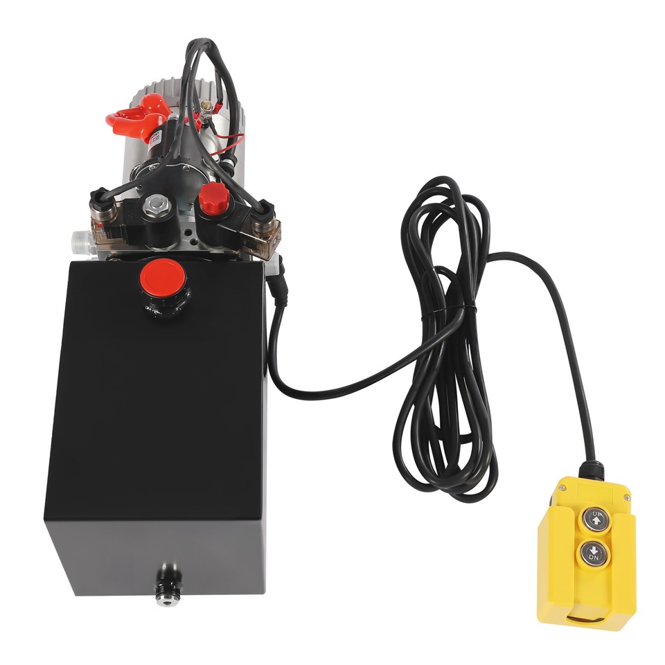 6 Quart Hydraulic Power Unit Hydraulic Pump for Dump Trailer Car
