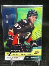 Mason McTavish /299 Rookie Synergy Exceptional Futures 2021-22 Hockey Card EF-MM