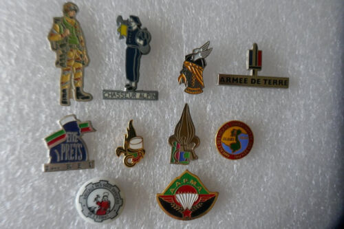 lot pin's militaire Légion Etrangère chasseur alpin para anciens Dien Bien Phu - Photo 1/3
