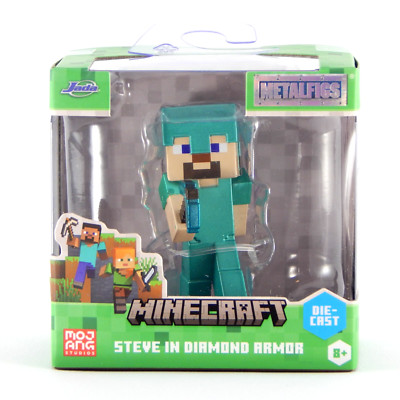 Minecraft Metalfigs Steve in Diamond Armor Jada 2024