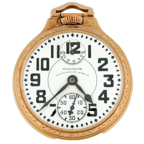 WALTHAM Deluxe 100 Jewels Rollmatic Automatic Watch Date From