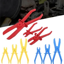 3Pcs/Set Plastic Flexible Hose Clamp Tool Set Brake Fuel Water Line Clamp Plier 