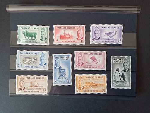 stamps Falkland Islands 1952 KGVI