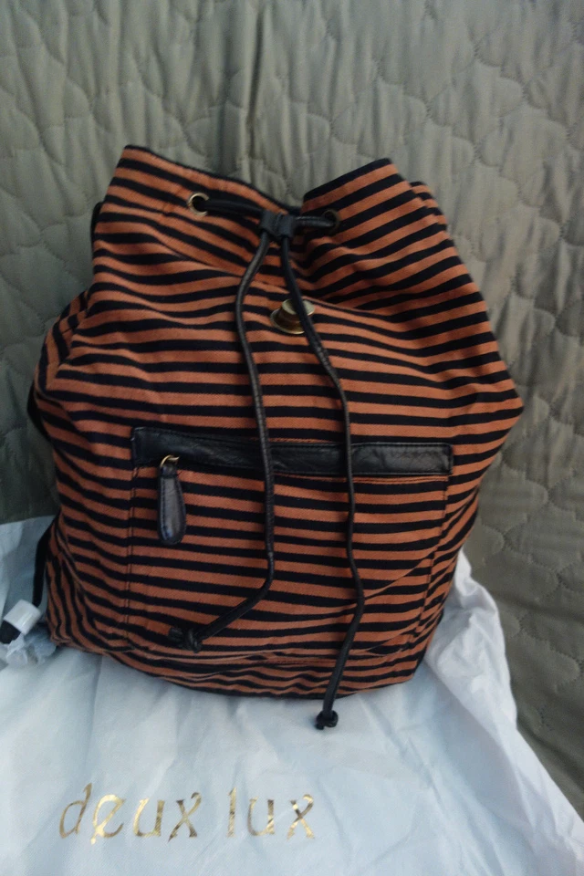 MOCHILA MONEDERO DE LONA DEUX LUX NUEVO CON ETIQUETAS Foto 4 de 4