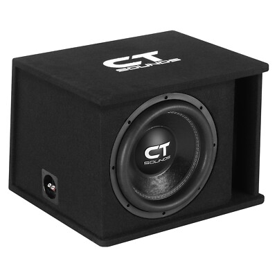 CT Sounds Single 12  1300W Loaded Tropo Series Subwoofer Box - TROPO-1X12D2