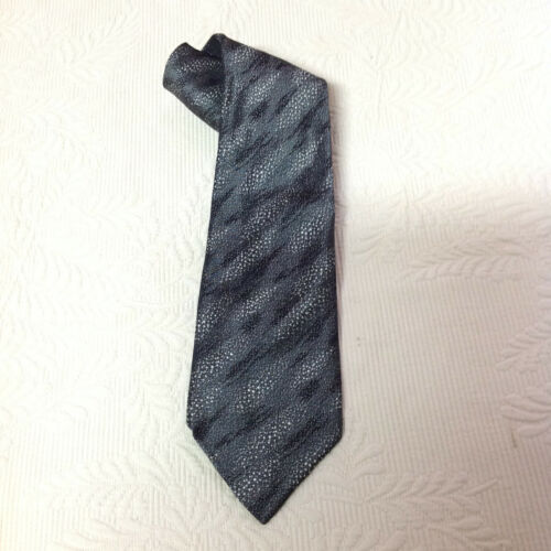 1980s Basile Italy Floating Galaxies Neck Tie - image 1