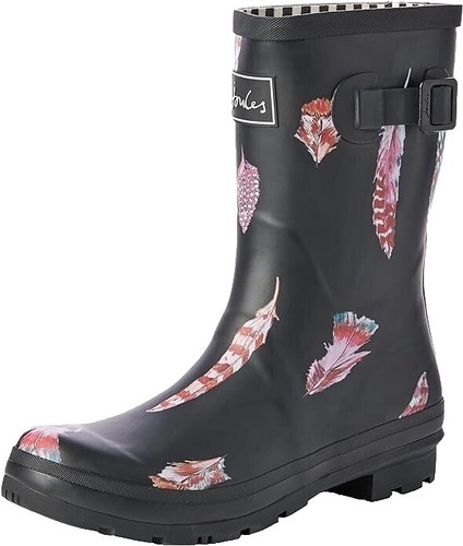 Rockfish Weatherwear] FLATFORM RAIN BOOTS MIDDLE - 6color - Korea