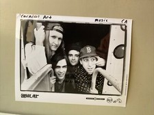 Carnival Art Press Photo 8x10&rdquo;. Brian Bell Of Weezer. See Description.