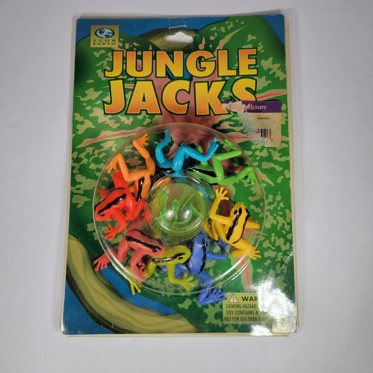 Club Earth Frog Jungle Jacks ages 4+ NEW NIP Zany Brainy