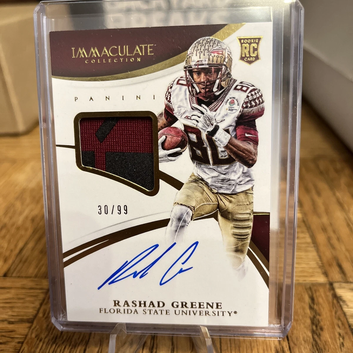 2022 Immaculate Rashad Greene RPA 30/99 | eBay