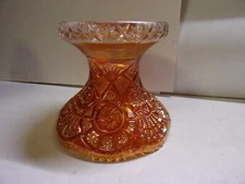 Imperial, Marigold, Broken Arches Carnival Glass Punch Bowl Base