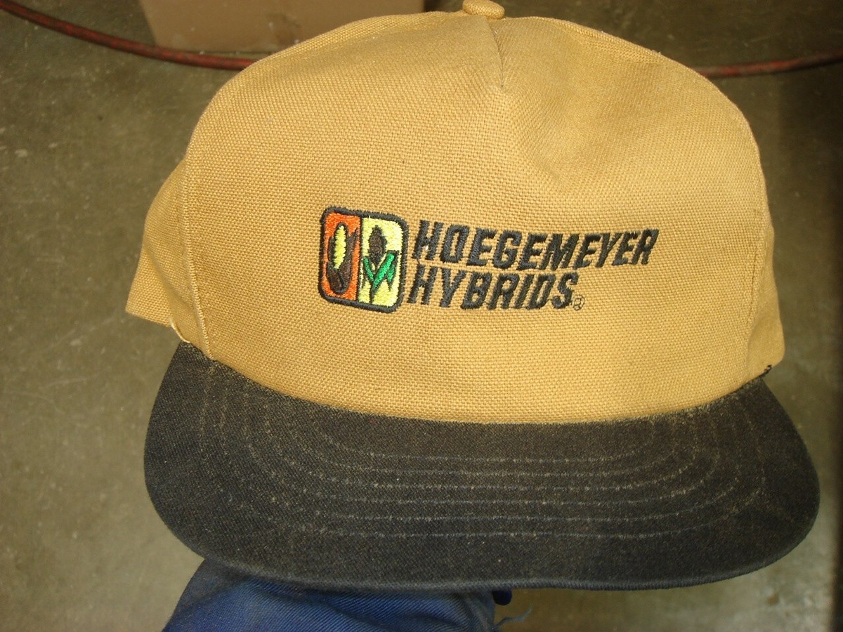 Casquette Snapback Vintage Années 1970 Hoegmeyer Hybrids - Thème Semences/agriculture USA