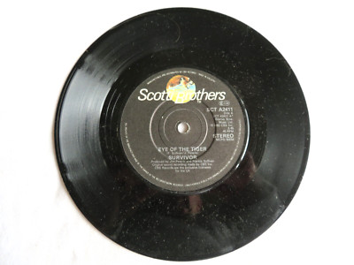 Survivor   Eye Of The Tiger (The Theme From Rocky III)    SCT A2411   VINYL MINT