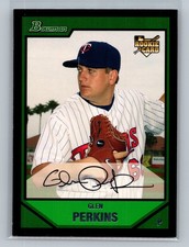 2007 Bowman  Glen Perkins ROOKIE CARD #BDP10 - Minnesota Twins -. rookie card picture