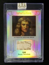 2025 Eternal Revelation Isaac Newton History Relic /50