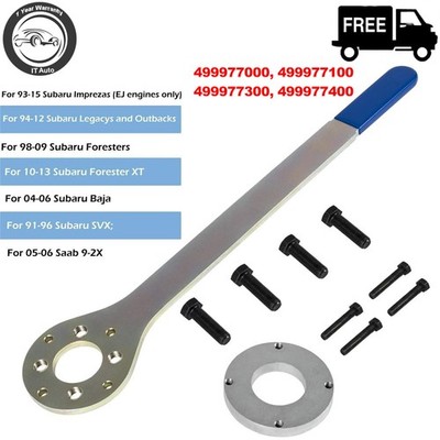 499977000 Crank Pulley Tool V2 Wrench Holder Timing Belt Ring Pin Kit For Subaru