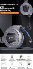 Air Drum Auto Retractable Mini Small Mini Auto Repair Air Hose Coiler