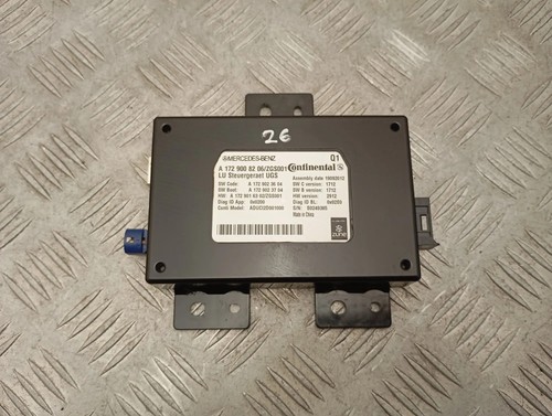 MERCEDES-BENZ CLS C218 Multimedia-Steuerung A1729008206 2.10 Diesel 30625681