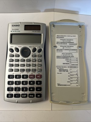 Casio FX-115MS Plus Scientific Calculator With Lid Two Way Power
